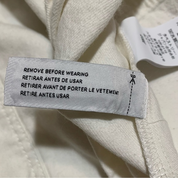 COACH White Denim Shirt Dress With Gold Buttons 100% Cotton Size Small - Picture 8 of 13